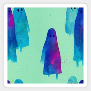 Cute Halloween Ghosts Sticker